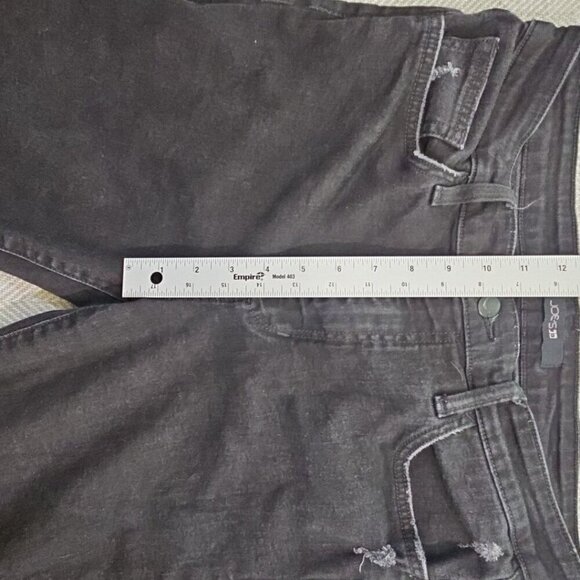 Joe's Jeans Women's Donella Ankle Jeans Size 31 Black Factory Distressed - Picture 12 of 16